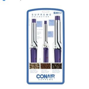 Conair Supreme Curling Iron Set - Purple